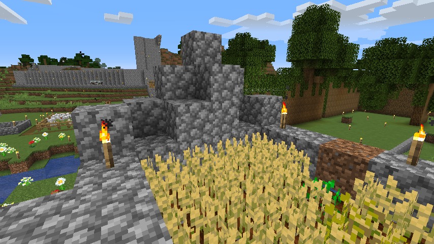 Minecraft（マイクラ）畑タワーの水制御